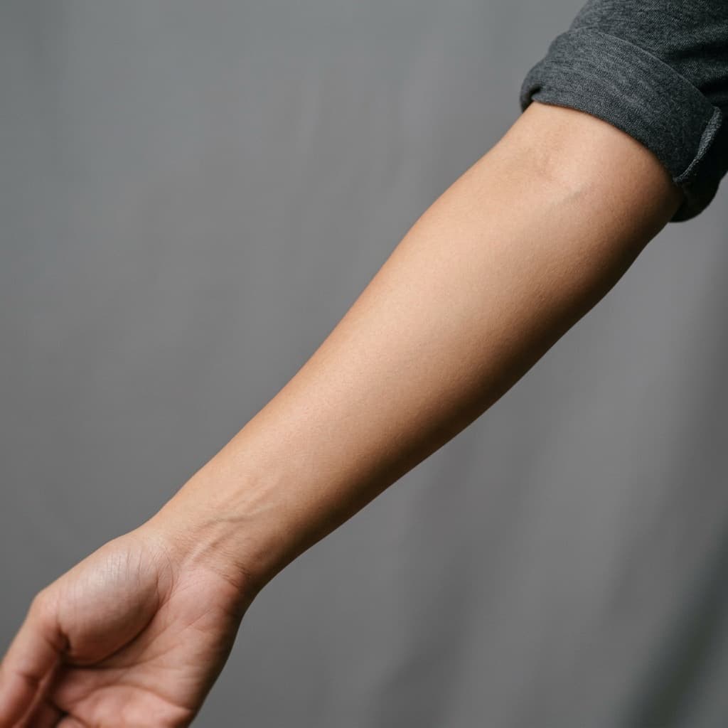 Anatomical skin placement context