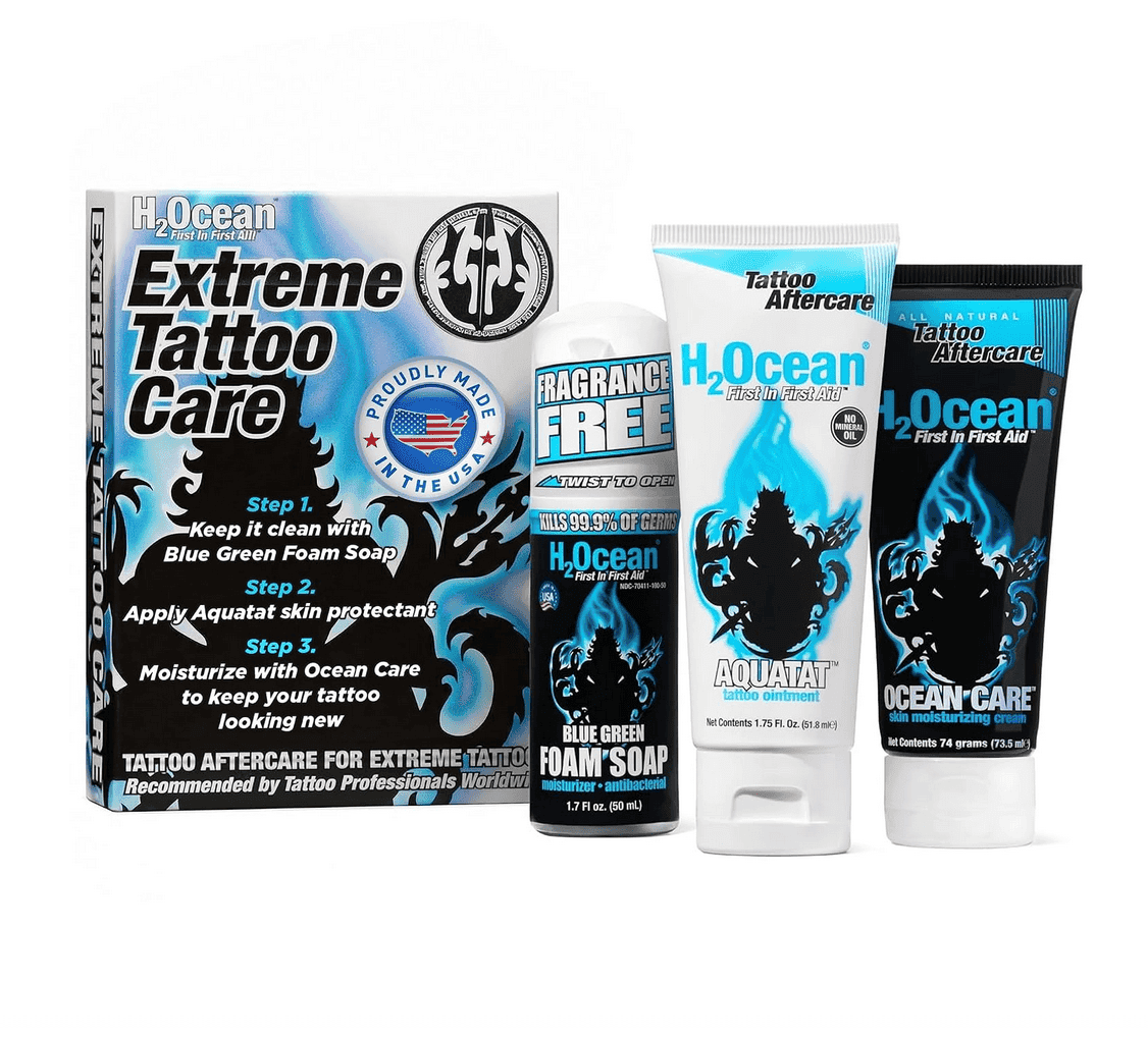 H2OCEAN EXTREME TATTOO AFTERCARE KIT