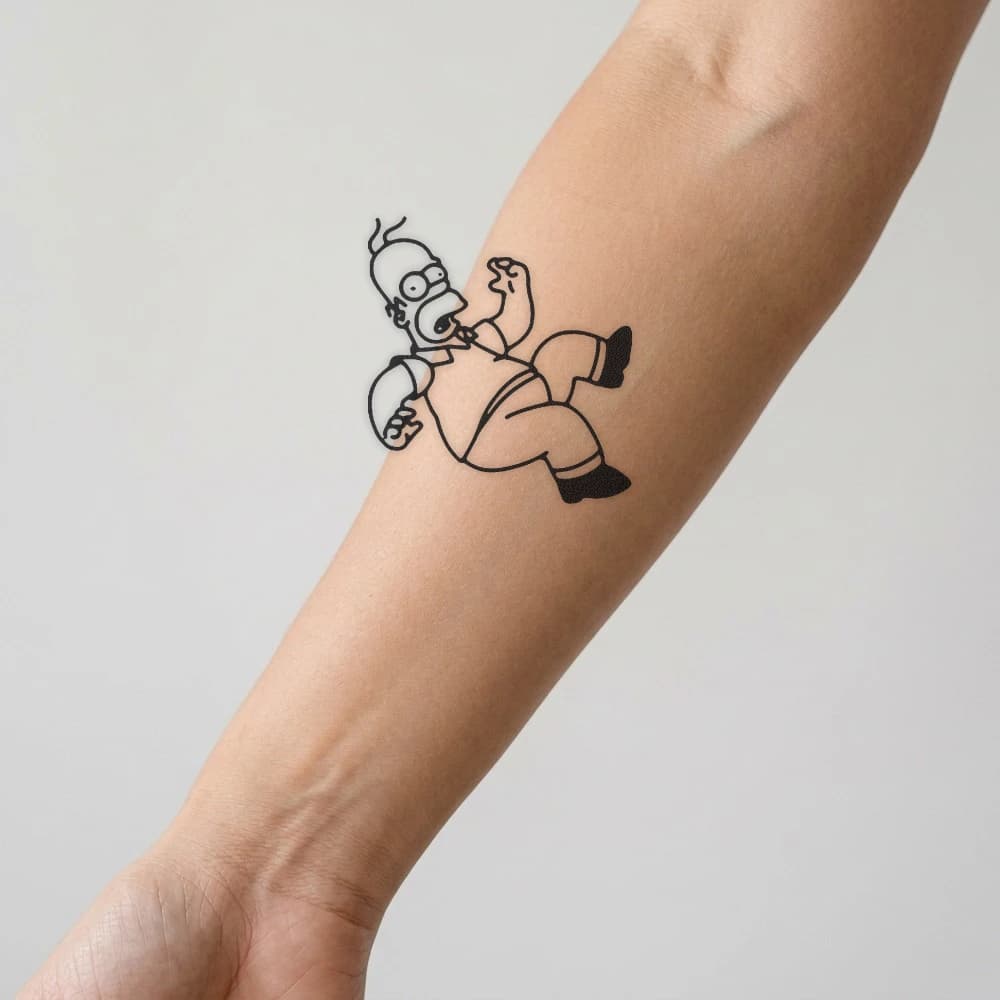 High-fidelity fresh tattoo application composite