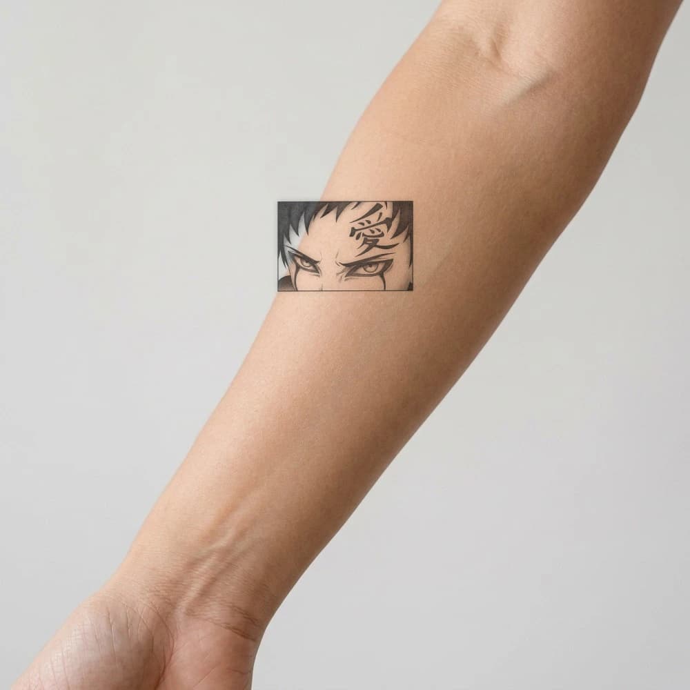 High-fidelity fresh tattoo application composite