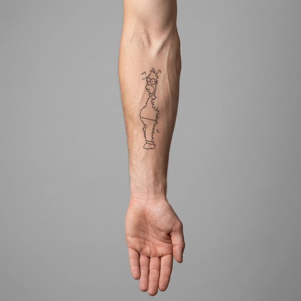 High-fidelity fresh tattoo application composite