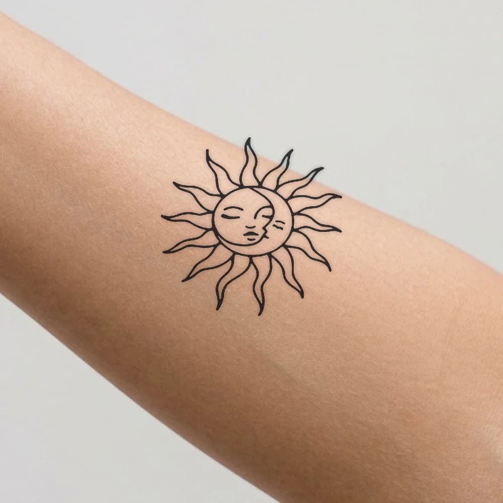 High-fidelity fresh tattoo application composite
