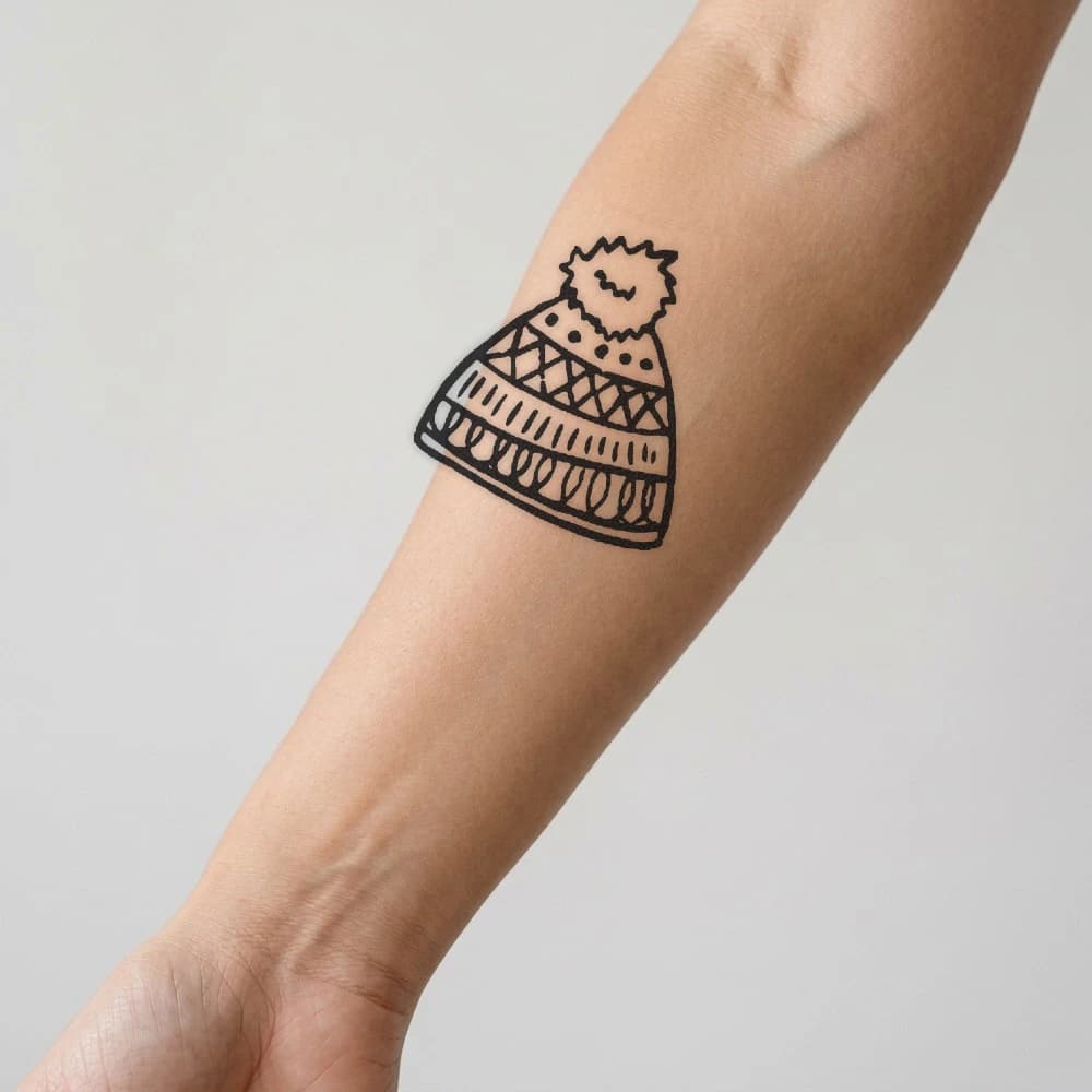 High-fidelity fresh tattoo application composite