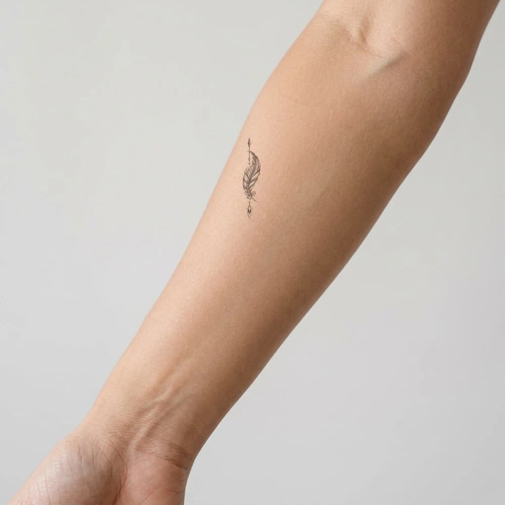High-fidelity 5-year healed tattoo simulation composite