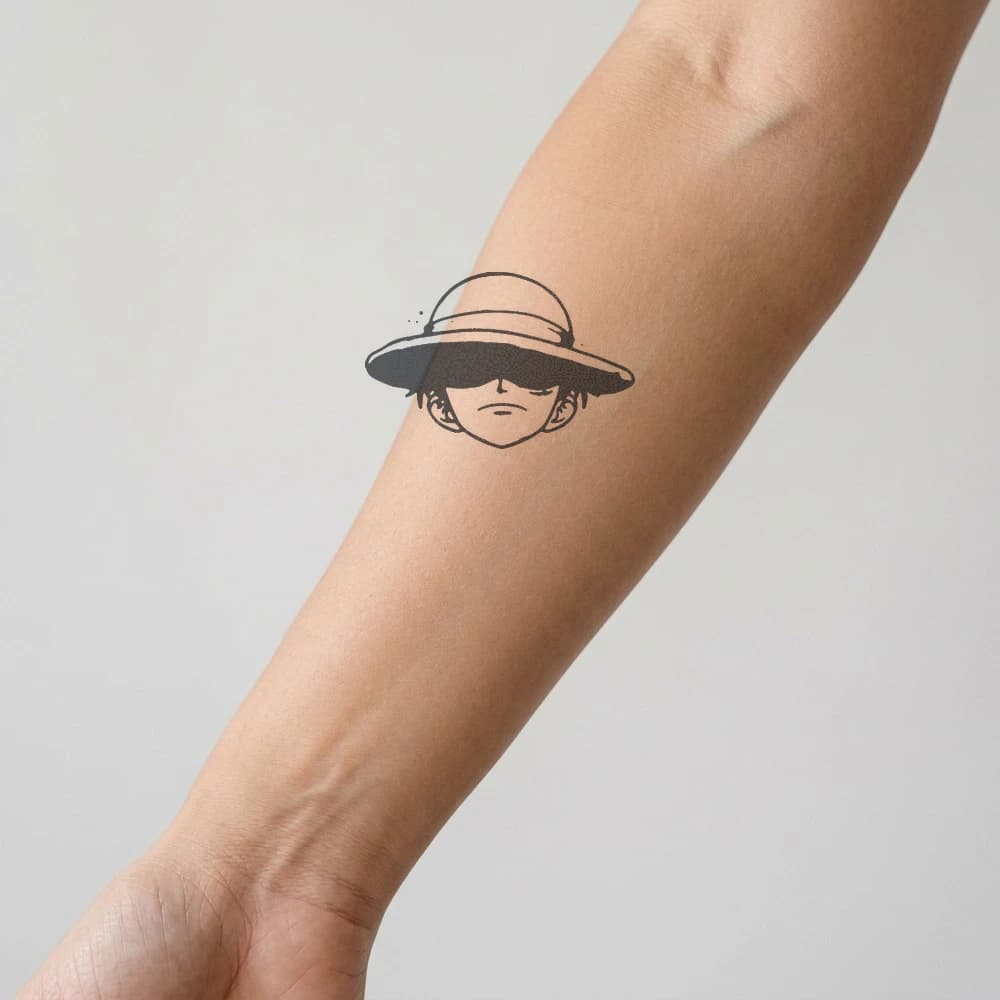 High-fidelity 5-year healed tattoo simulation composite