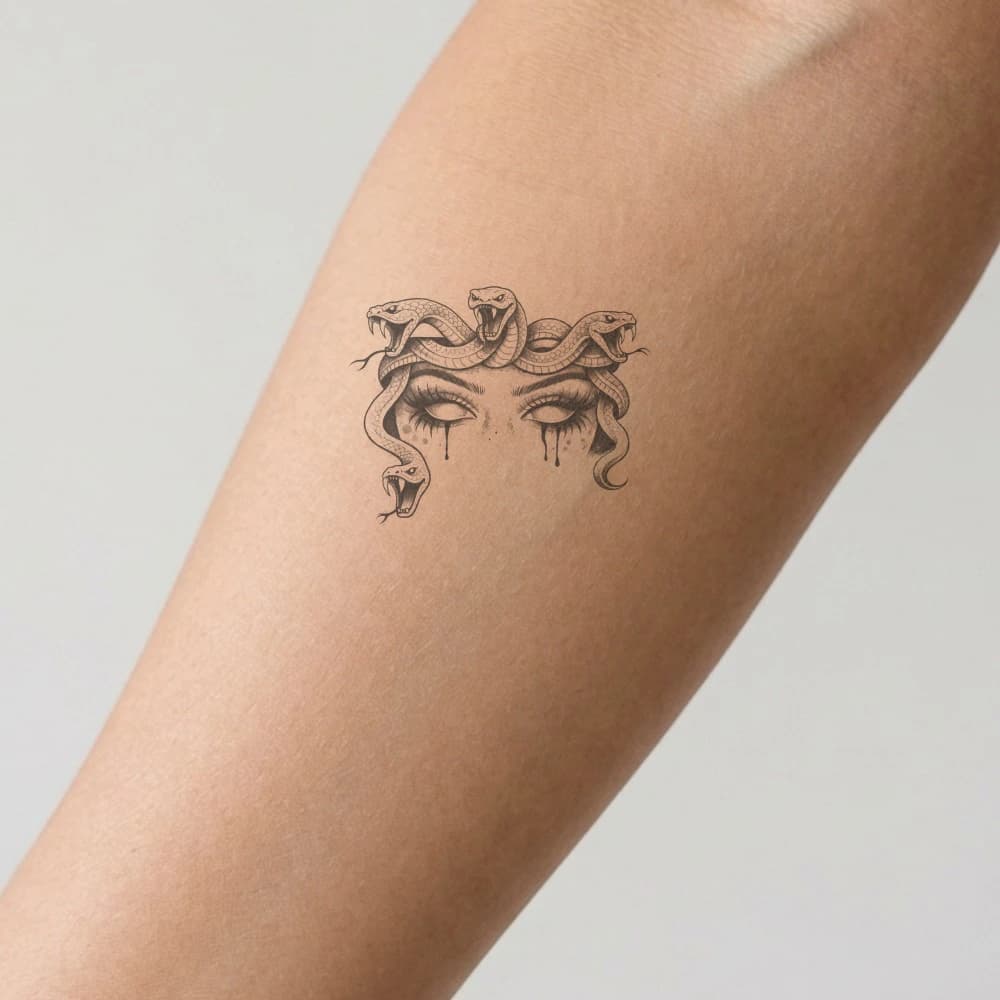 High-fidelity 5-year healed tattoo simulation composite