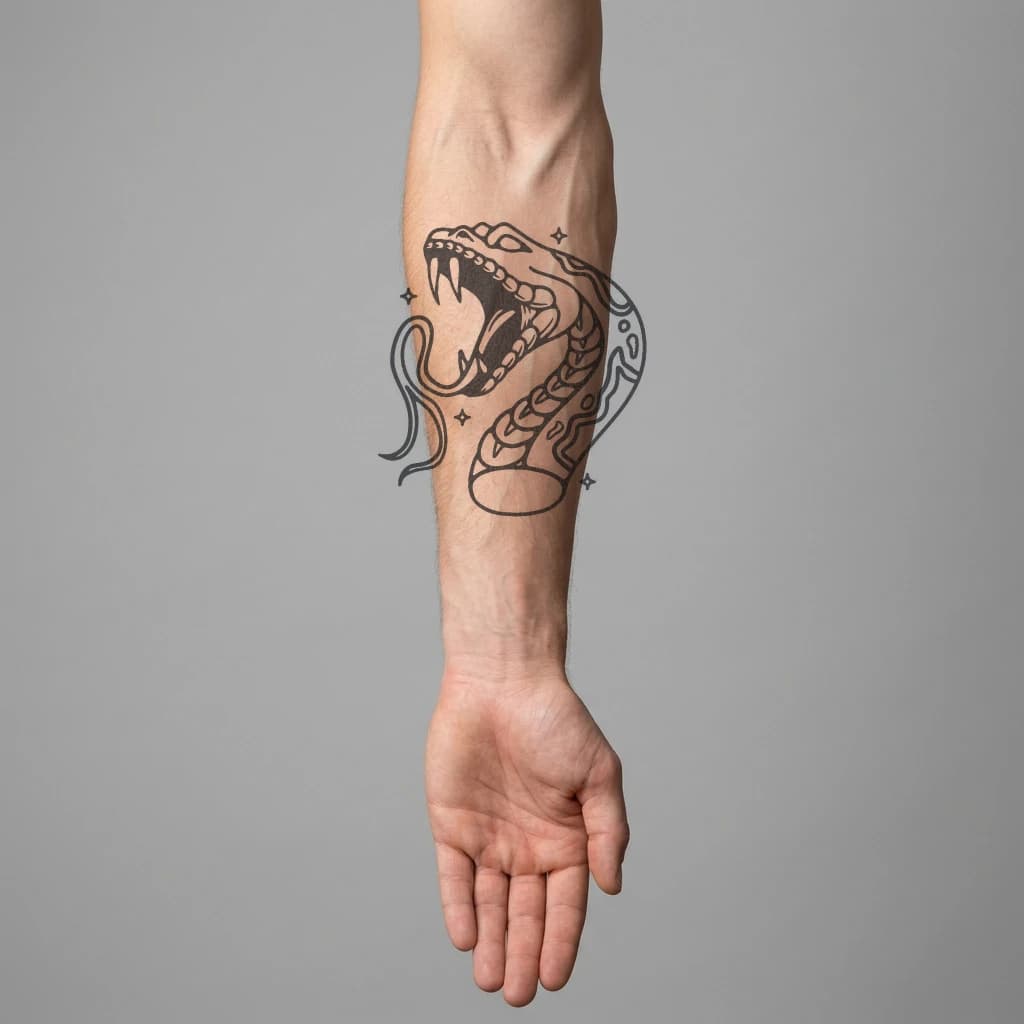 High-fidelity 5-year healed tattoo simulation composite