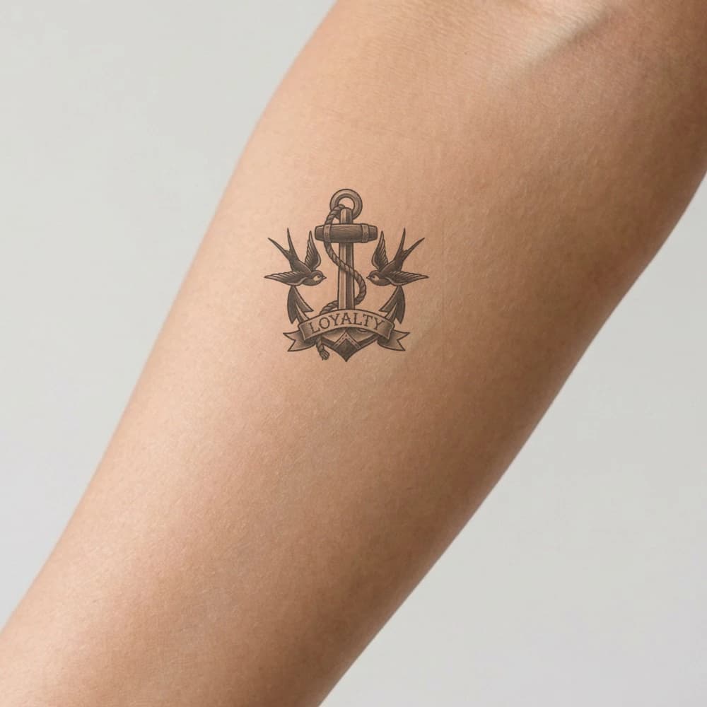 High-fidelity 5-year healed tattoo simulation composite