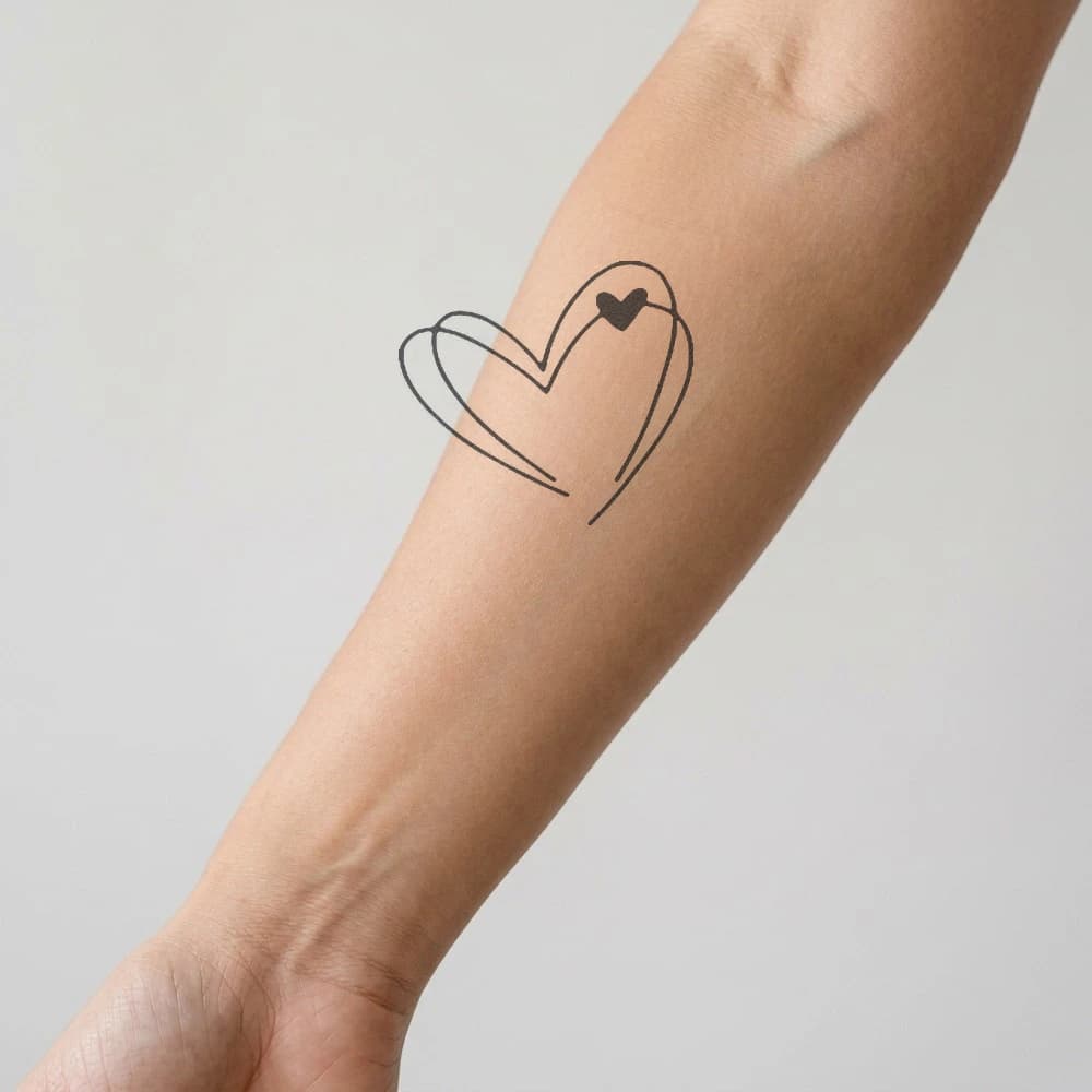 High-fidelity 5-year healed tattoo simulation composite