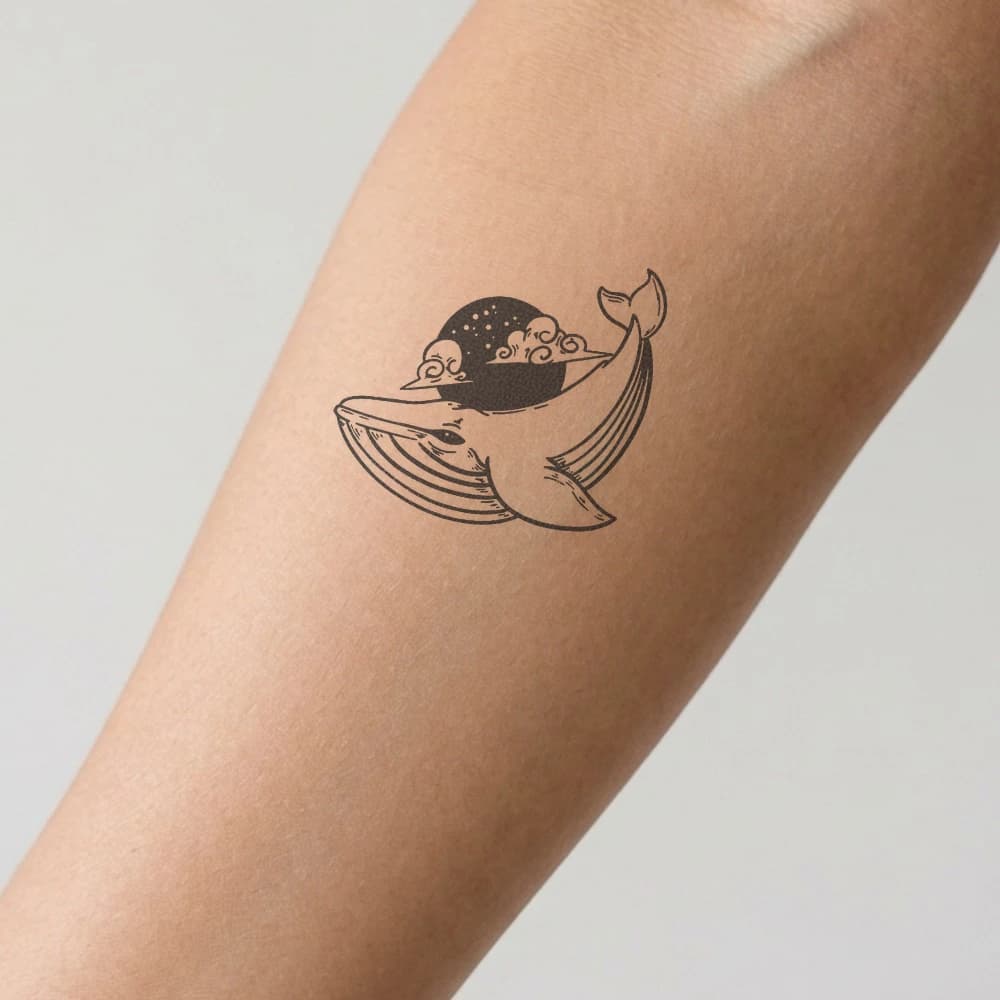 High-fidelity 5-year healed tattoo simulation composite