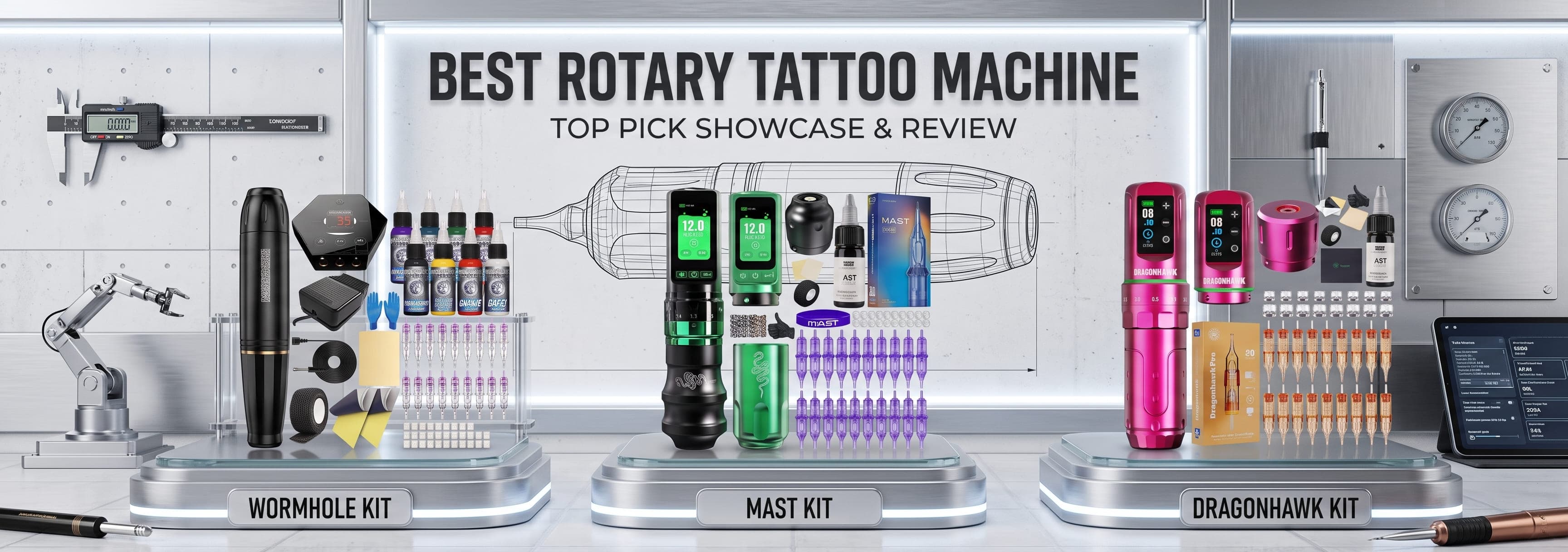 Best Rotary Tattoo Machine That Won't Wreck Your Wrist